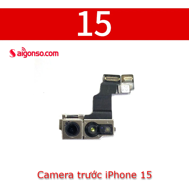 camera trước iphone 15